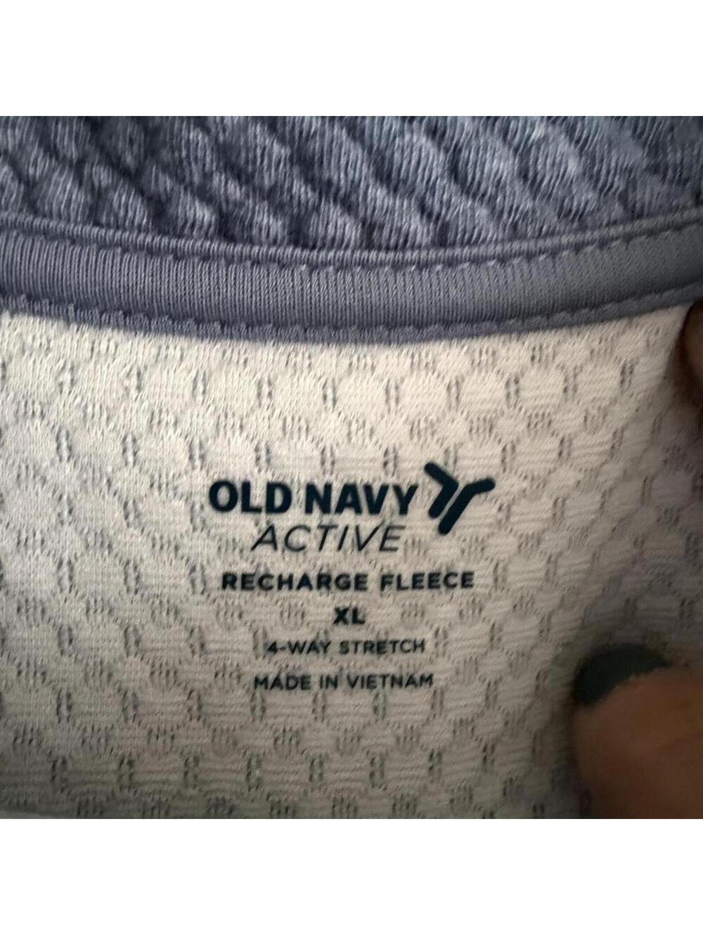 Old Navy Active Recharge Fleece Half-Zip Pullover XL - Picture 3 of 3